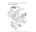 Goldstar MA-1554M complete microwave oven page 6 diagram