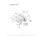 Goldstar MA-1905B complete microwave assembly page 3 diagram