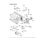 Goldstar MA-1905W complete microwave assembly page 5 diagram
