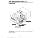 Goldstar MA-682M microwave assembly complete diagram