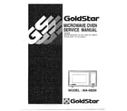 Goldstar MA-682M microwave service manual diagram