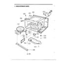 Goldstar MA-860M complete microwave assembly page 2 diagram