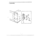 Goldstar MA-860M complete microwave assembly page 3 diagram