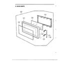 Goldstar MA-860M complete microwave assembly page 6 diagram