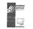 Goldstar MA-870MW microwave oven diagram