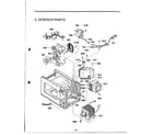 Goldstar MA-880MW microwave assembly complete page 6 diagram