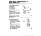 Goldstar MA-880MW installation/adjustment interlock diagram