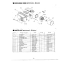 Panasonic MC-6347 motor unit diagram