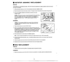 Panasonic MC-V5355 replacement procedure page 2 diagram