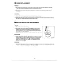 Panasonic MC-V5355 replacement procedure page 5 diagram