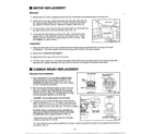Panasonic MC-V5355 replacement procedure page 6 diagram