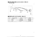 Panasonic MC-V6915 agitator assembly diagram