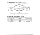 Panasonic MC-V7377 agitator assembly diagram