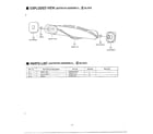 Panasonic MC-V7395 exploded view/agitator diagram