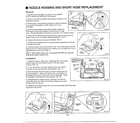 Panasonic MC-V7375 nozzle housing/short hose diagram