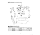 Panasonic MC-V7375 packing materials diagram