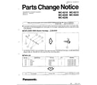 Panasonic MC-6220 parts change panasonic vacuum diagram