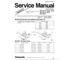 Panasonic MC-6210 service manual panasonic vacuum diagram