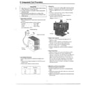 Samsung MC6566W/XAA component test procedure diagram
