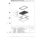 Samsung MC6566W/XAA door parts diagram