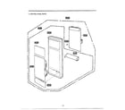 Goldstar MH-1355M complete microwave assembly page 2 diagram
