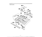 Goldstar MH-1355M complete microwave assembly page 7 diagram
