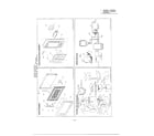 Quasar YMQ5556AU complete microwave oven page 2 diagram