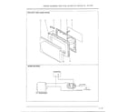 Samsung MW2170U/XAA complete microwave assembly page 3 diagram