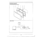 Samsung MW2170U/XAA complete microwave assembly page 4 diagram