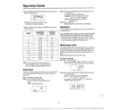 Samsung MW3580T/XAA operation guide page 3 diagram