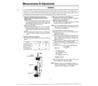 Samsung MW3580T/XAA measurements and adjustments diagram