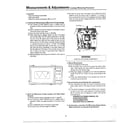 Samsung MW3580T/XAA measurements and adjustments page 2 diagram