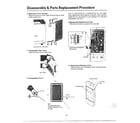 Samsung MW3580T/XAA disassembly and parts replacement page 2 diagram