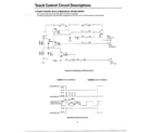 Samsung MW3580T/XAA touch control circuit descriptions page 4 diagram