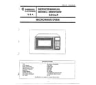Samsung MW3700W/XAA microwave oven/service manual diagram
