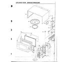 Samsung MW5330T/XAA microwave/pcb parts page 2 diagram