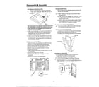 Samsung MW5330T/XAA disassembly and assembly page 2 diagram