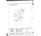 Samsung MW5350W/XAA control parts diagram