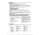 Samsung MW6330T/XAA precautions/specifications diagram