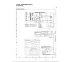 Panasonic NN-6632A digital programmer circuit page 5 diagram