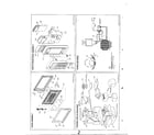 Panasonic NN-6512A microwave complete assembly page 2 diagram