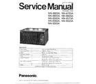 Panasonic NN-6583A microwave oven diagram