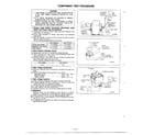 Panasonic NN-L526BA component test procedure diagram