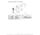 Panasonic NN-S758BAT escutcheon base assembly page 2 diagram