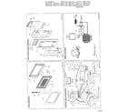 Panasonic NN5750 microwave complete assembly page 2 diagram