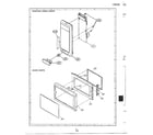 Sharp R-3A94 complete microwave assembly page 5 diagram
