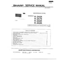 Sharp R-3A94 sharp service manual diagram