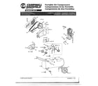 Campbell Hausfeld VS500302 portable air compressors diagram