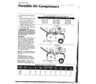 Campbell Hausfeld VS500302 operating instructions page 3 diagram