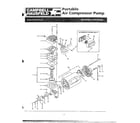 Campbell Hausfeld WL610001 air compressor pump diagram